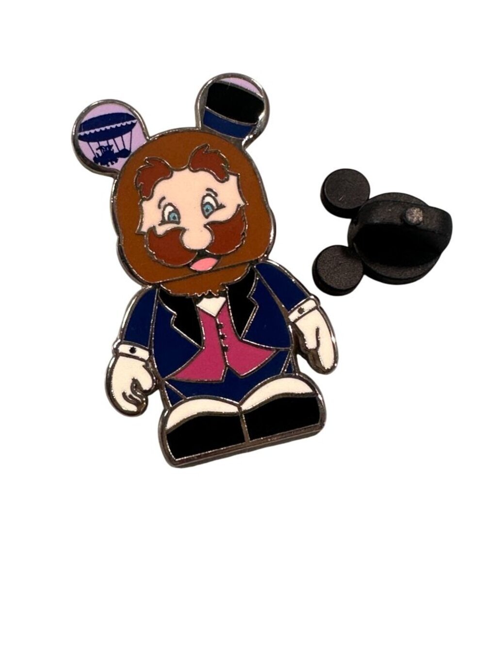 Disney Dreamfinder Journey Vinylmation Trading Pin 2011 Badge